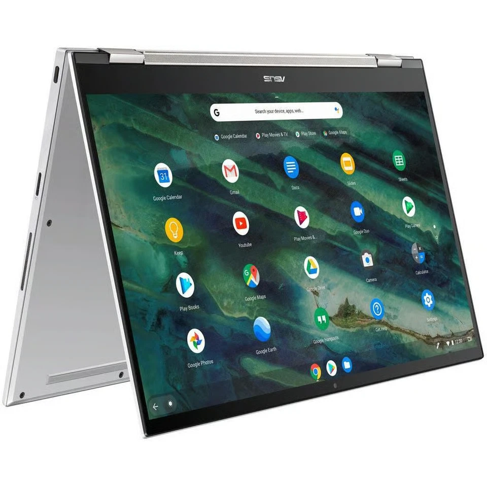 Asus ChromeBook Flip C436F - i5-10210U, 512GB HDD, 8GB DDR3, Silver - AZERTY - Image 4 of 4