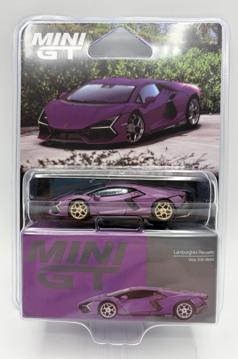 CHASE! Mini GT 1:64 Lamborghini Revuelto Viola 30th Matte #1121 | eBay