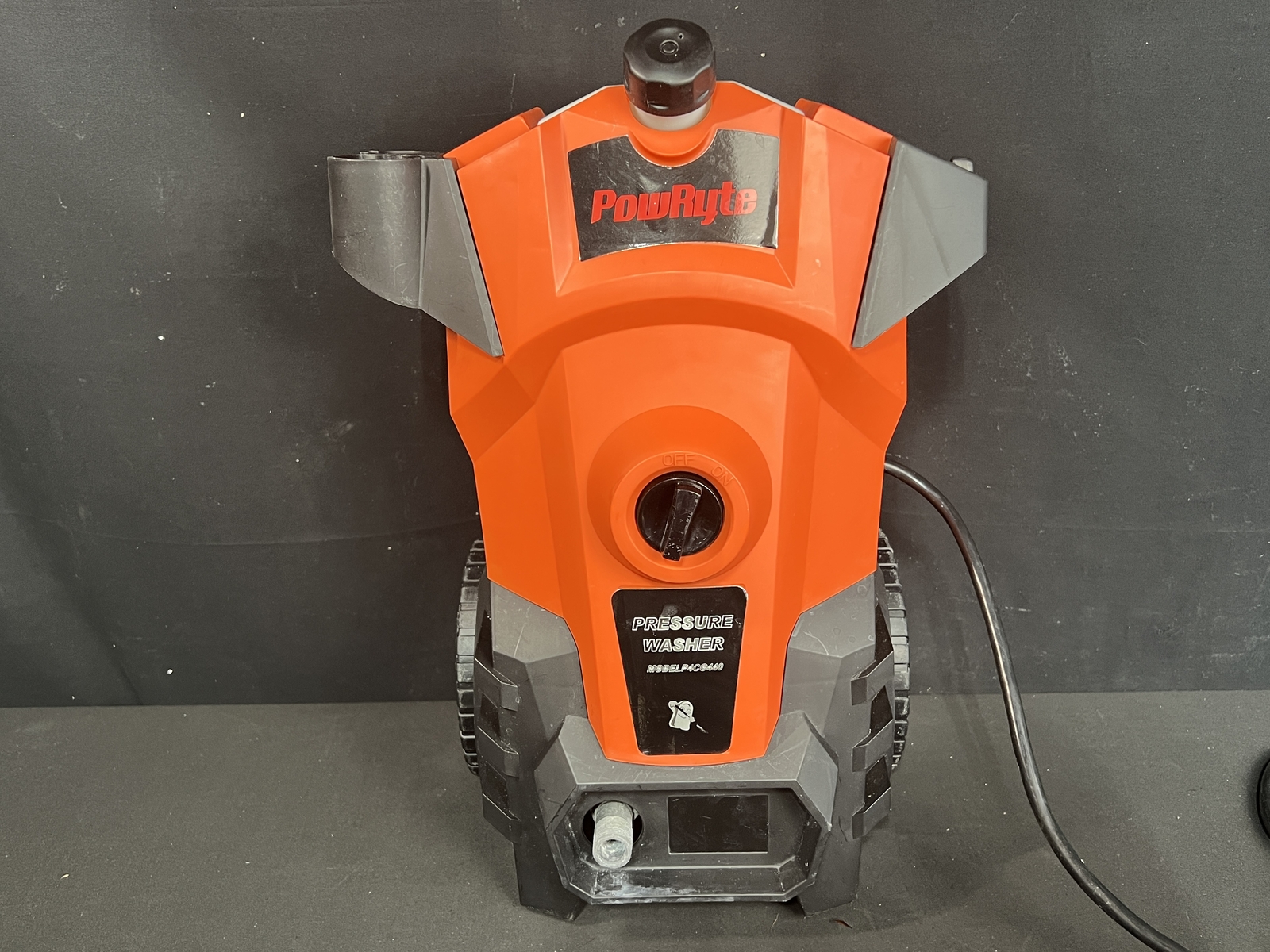 PowRyte P4C0440 Electric Power Washer Orange Used Please Read eBay