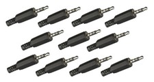 10x jack plug 3.5mm / 4-pin - 4-pin headset