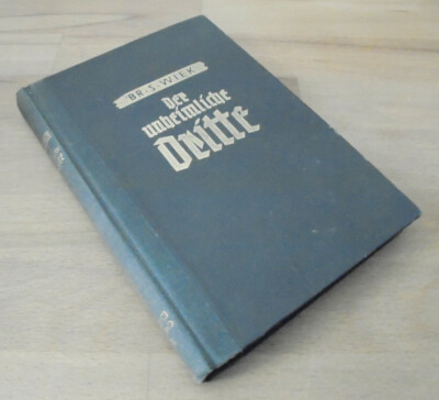 Bruno S.Wiek, Der unheimliche Dritte, Krimi, Verlagshaus -Der Roman- R.Lubowski