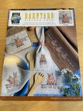 Vtg Lot 7 TRUE COLORS Cross Stitch Leaflets Barnyard Borders Sweet Hearts More