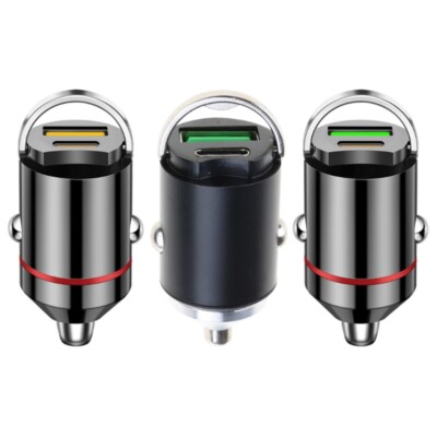 Car Chargers Lighters PD30W/66W/100W Fast Charging USB Type C Car Phone Chargers