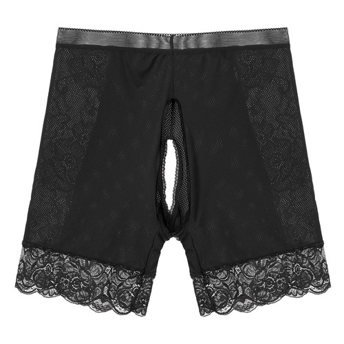 Ropa interior para mujer Nylon Pantalones cortos para niños Pantalones cortos de fiesta Transpirables Panty Ropa de club nocturno Calzoncillos - Imagen 7 de 57