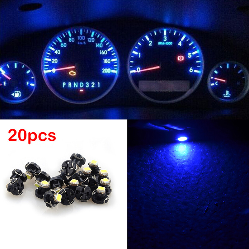 20X T3 LED Neo Car Wedge Instrument Dashboard Gauge Cluster Bulbs