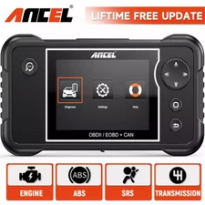 Check Engine ABS SRS Transmission OBD2 Scanner Car Diagnostic Tool Code Reader