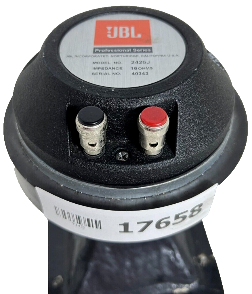JBL 2426J With EV HPT64 16ohms High Frequency Driver #17658 JBL 2426J With EV HPT64 16ohms High Frequency Driver #17658