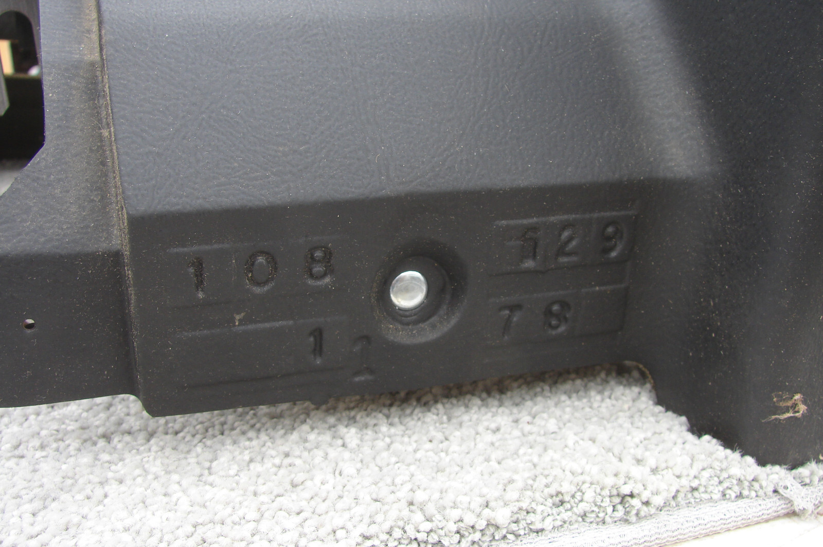 1978 1987 Cutlass Hurst Olds Dash & Speedometer Pad 442 W30 Oldsmobile ...