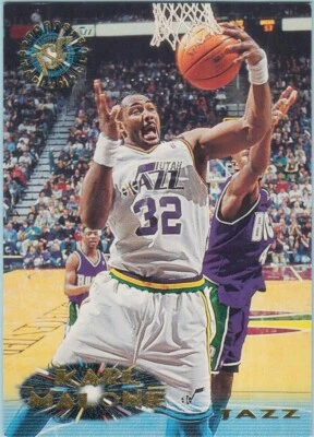 MALONE Karl jazz # 187 carte basket Upper deck panini fleer basketball NBA - Photo 1/2