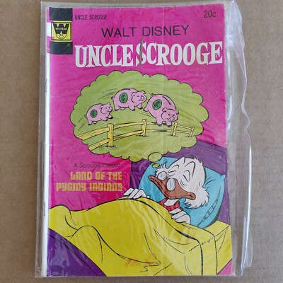 Uncle Scrooge #112 Land of the Pygmy Indians 1974 Walt Disney Witman Excellent