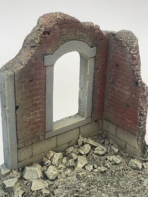 FoG Modelle 1/35 Maßstab alte Wand #4 Diorama Modell Zubehör