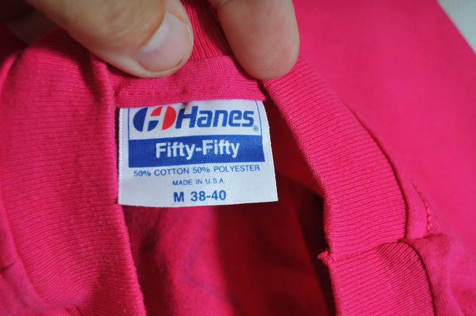 Camiseta de recuerdo turístico rosa St Thomas de colección de los años 80 S puntada única Foto 3 de 3