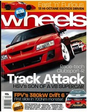 WHEELS car Magazine April 2006 Ferrari FXX HSV Clubsport-R BMW M6 M5 Porsche 911