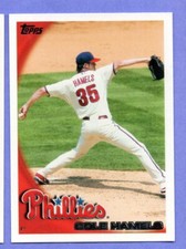 2010 Topps  #70   Cole Hamels  Phillies 