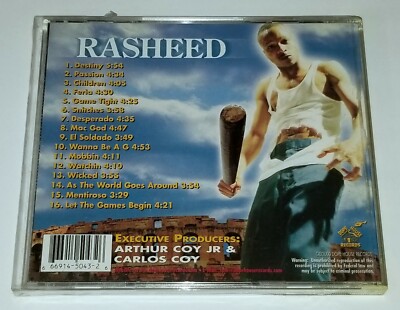 RASHEED LET THE GAMES BEGIN CD G FUNK LP DOPEHOUSE RECORDS 2000