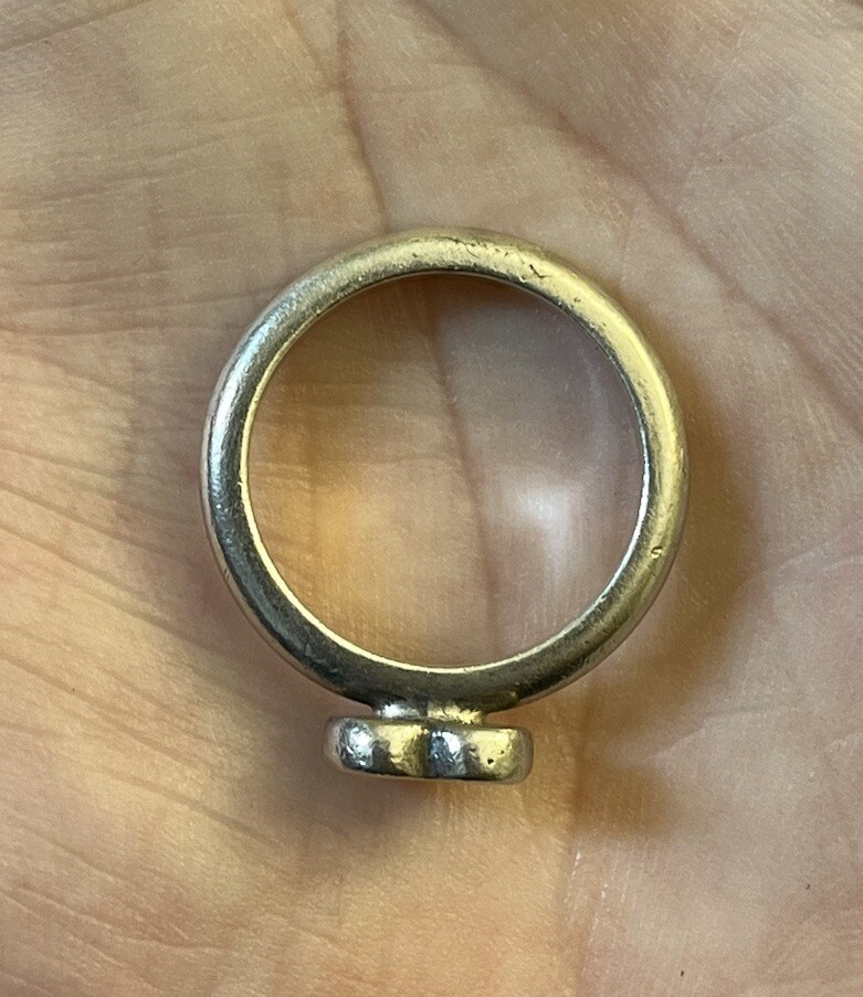 James Avery Sterling Silver Solid Heart Ring Band… - image 4