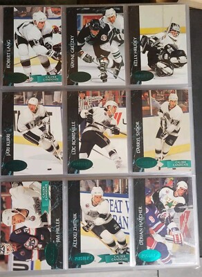 1992-93 Parkhurst Emerald Ice Parallel Series 1 & 2 Near Set 453 Of 480 RARE