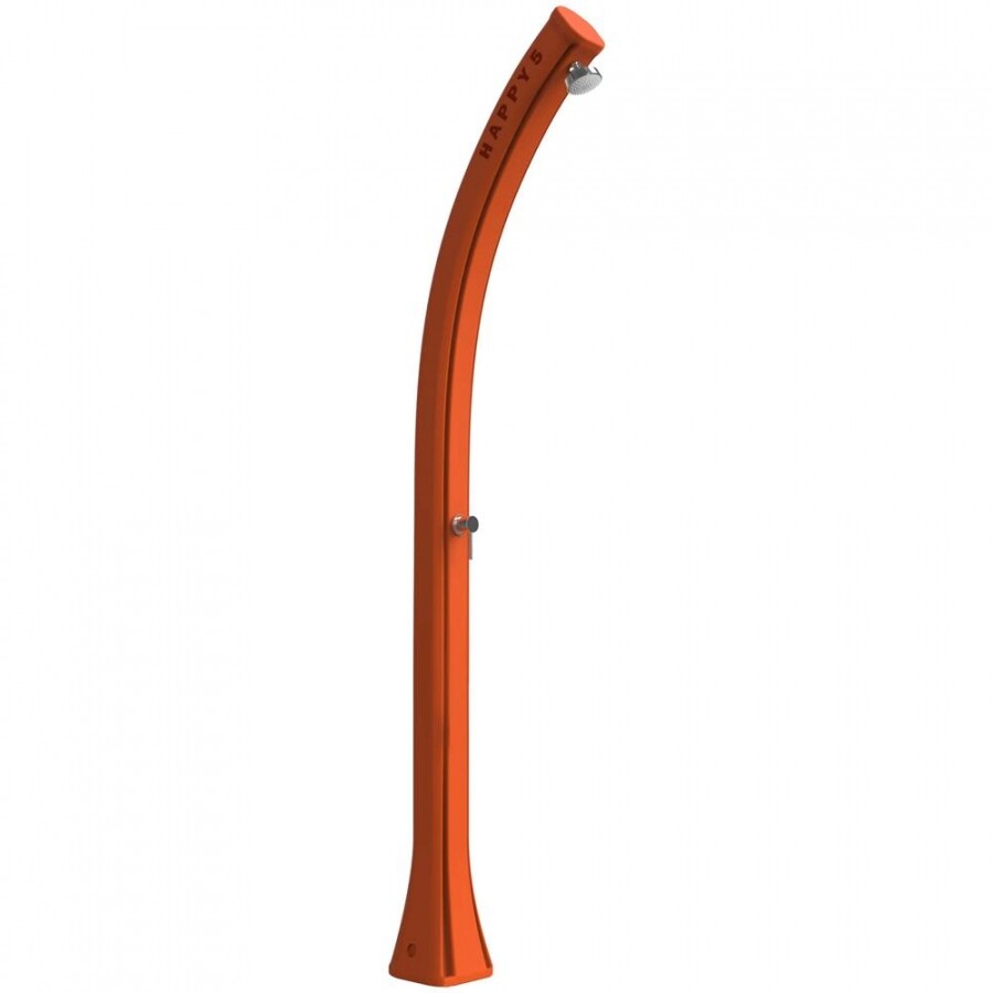 Doccia Solare Arkema Happy Five Serbatoio 28 Lt - Colore Arancio Senza Lavapiedi