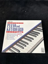 eMedia Beginner Piano and Keyboard Lessons CD-ROM Software Win/Mac New”