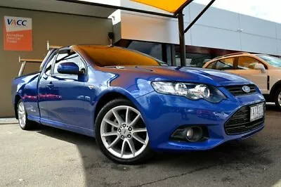 2013 Ford Falcon Fg Mkii Xr6 Ute Super Cab Ecolpi Blue 6 Speed