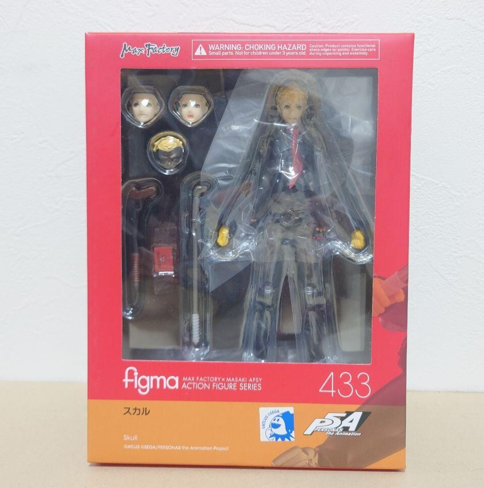 figma 433 PERSONA5 the Animation スカル 特典付・未開封品】figma