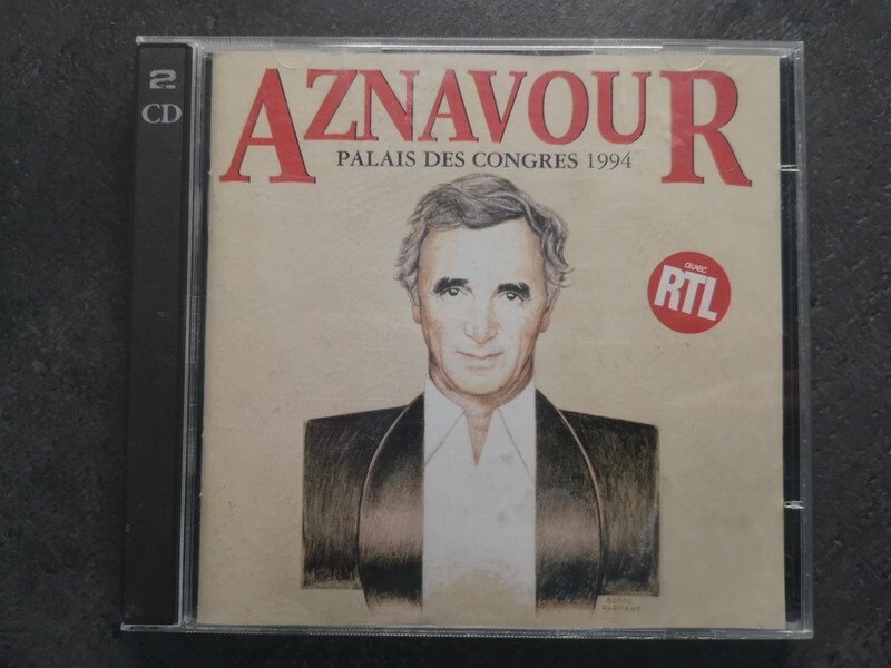 Aznavour - Palais des congrès 1994 - 2 cds - 30 titres - 1995 (A1)