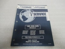 PM177 1993 OMC Evinrude Johnson 185,200,225 Final Edition Parts Catalog 435002