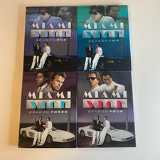 Miami Vice Original TV Series DVDs Seasons 1-4 Great Condition