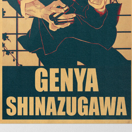 Genya Shinazugawa - Demon Slayer Anime Manga - 11x17 Glossy Poster wallart - Picture 3 of 3