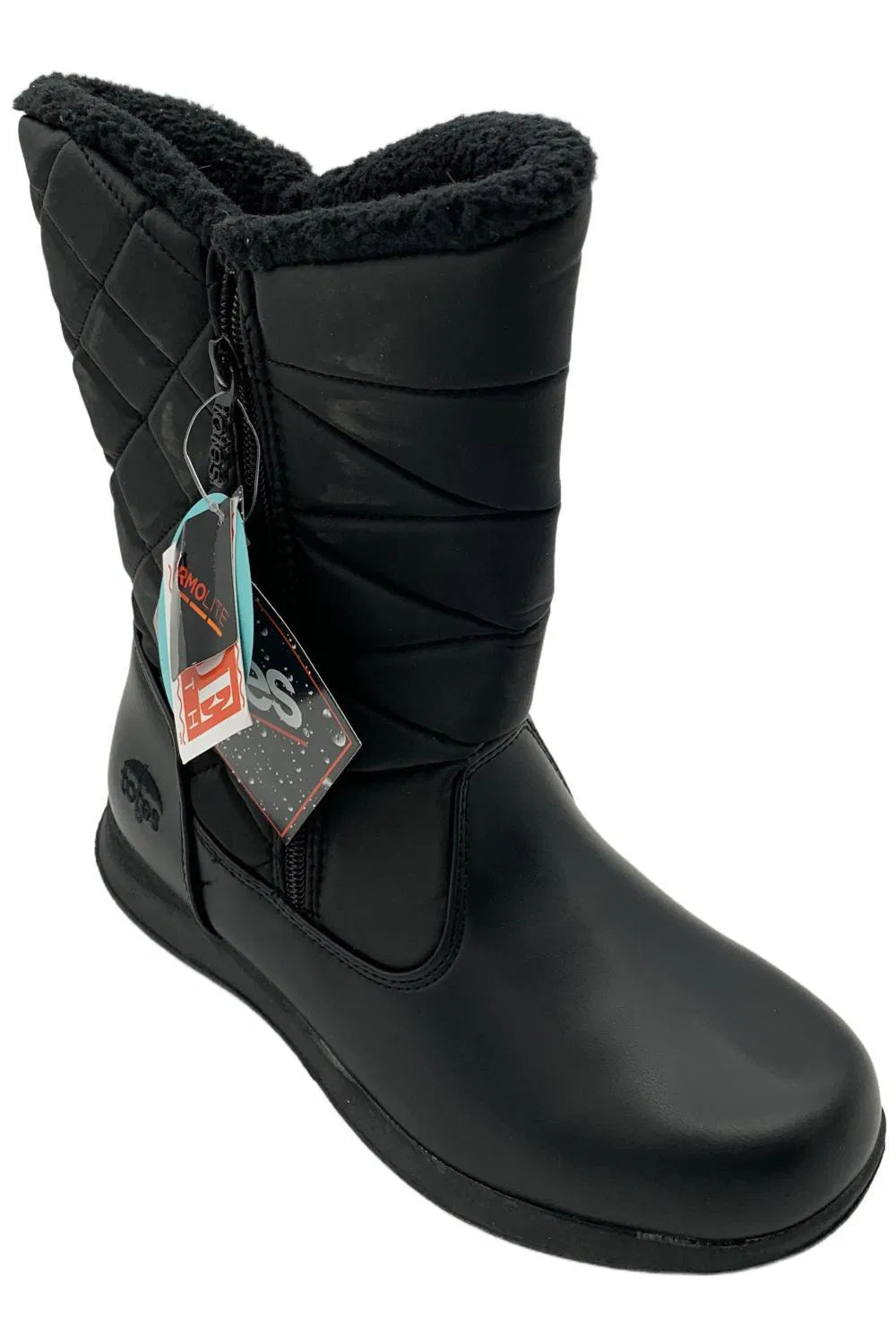 Totes Women's Edgen Boots Black