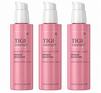 TIGI Copyright Custom Care REPAIR Booster Keratin Bond Complex 3.04 oz 3 Pack