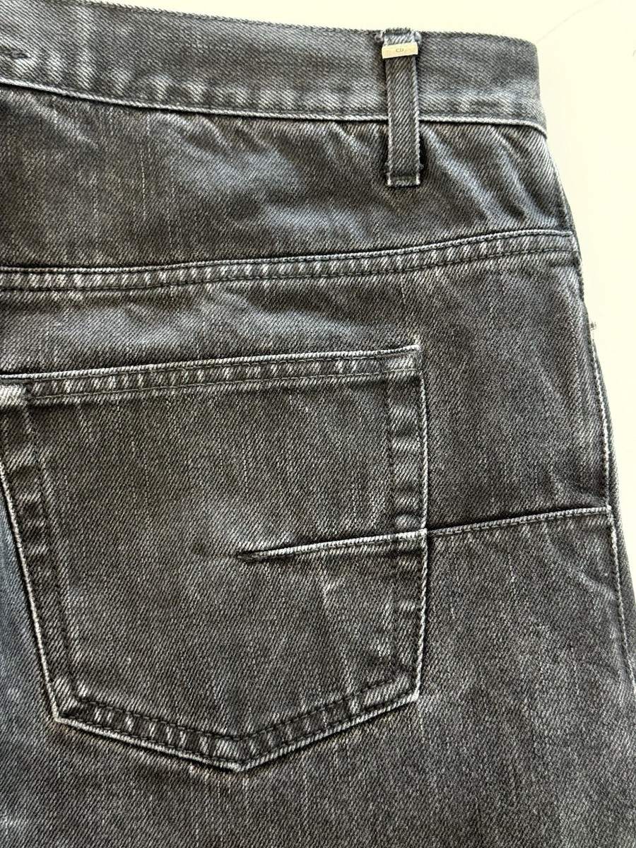 Archive Dior Homme X Hedi Slimane Faded Black Jeans 33 X 30 RARE
