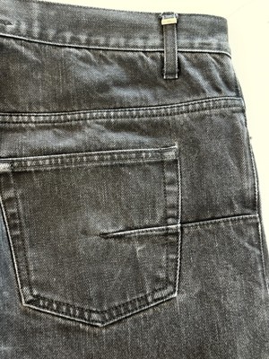 Archive Dior Homme X Hedi Slimane Faded Black Jeans 33 X 30 RARE