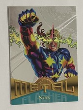 1995 Fleer Metal Marvel Silver Flasher # 67 N...