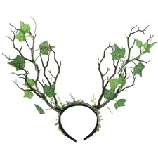 Fairy Costume Headband Tree Branch Hairband Halloween Antler Headband