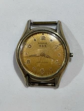 Vintage Benrus 3 Star Self-Winding Automatic Mens Wrist Watch Parts/Repair Runs