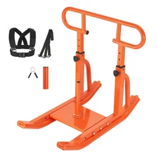 Uimoso Orange Fitness Sled for Strength, Speed, and Power Training