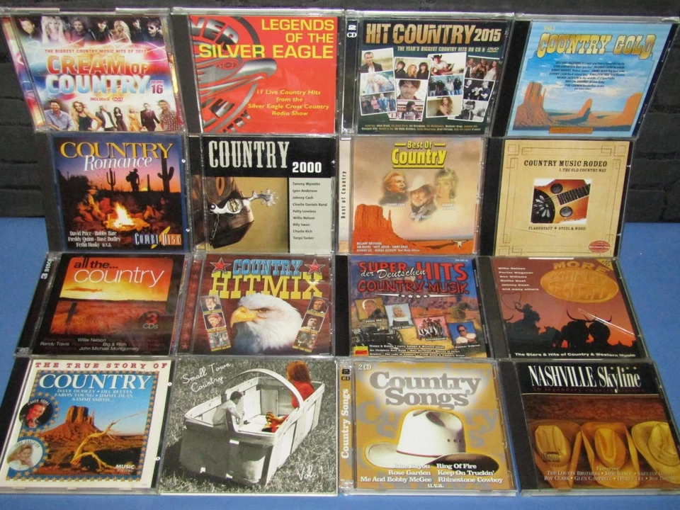 CD Sampler Sammlung Collection: Country Music & Western Musik, Bluegrass 55 CD's - Bild 4 von 4