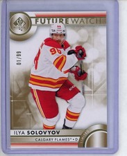 Ilya Solovyov 2023-24 SP Authentic #196 Limited Gold #/99