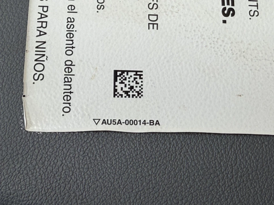 2011-2016 FORD F-250, F-350 Sun Visors- Driver & Passenger Side, AU5A-00014-BA Foto 4 de 4