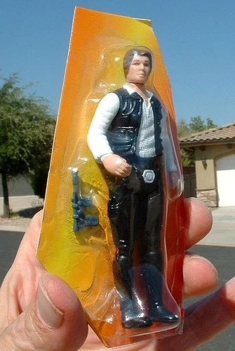 MINT 4"Kenner Han Solo Figure(1977) Small Head)1995 WEAP Classic Series Star War