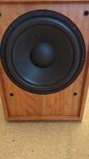 Auna Linie 300 SW sub-woofer - walnut cabinet