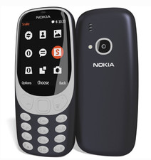 Cellulare Nokia 3310 Basic nuovo sbloccato pulsanti grandi doppia SIM telefono gratuito