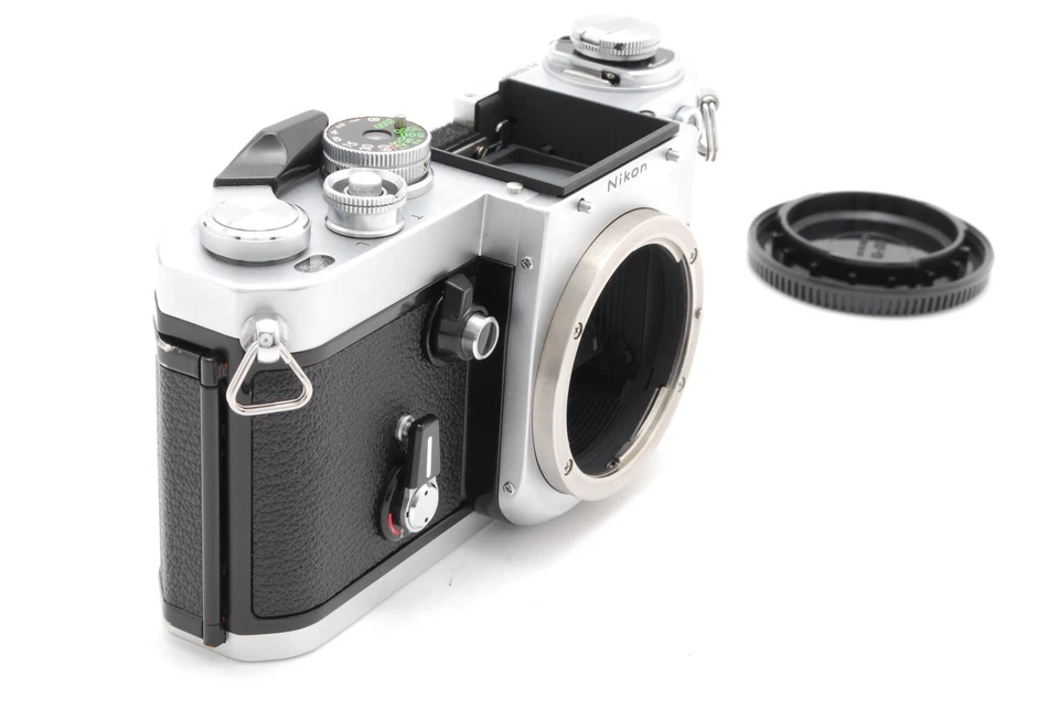 ⏯️ALL Works 【NEAR MINT】 Nikon F2 Silver 35mm SLR Film Camera Body from JAPAN - Image 4 of 4