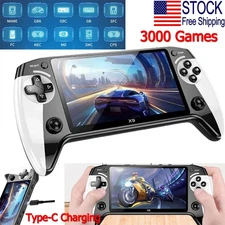 X9 Retro Handheld Game Console 5.5 inch 3000 Games Video Gaming Consoles Gift