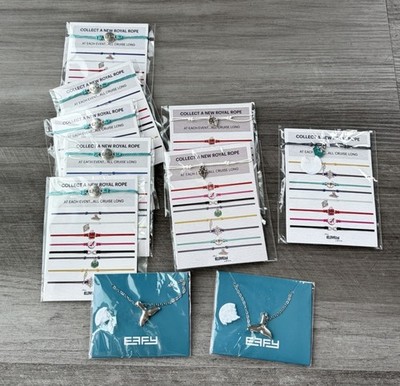 Effy Royal Rope Bracelet Lot Whale Tail Necklace Bundle Cruise