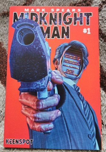 MARK SPEARS MIDNIGHT MAN # 1 NM 2026 SCARCE  FACE OFF  VARIANT C !