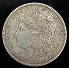 Morgan Dollar - 1896 - Dull EF