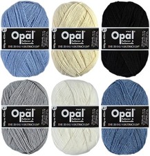 100 Gramm Opal Sockenwolle 4-fach Farbauswahl