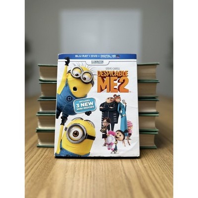 Despicable Me 2 (Blu-ray Disc, 2015, 2-Disc Set, Includes Digital Copy...